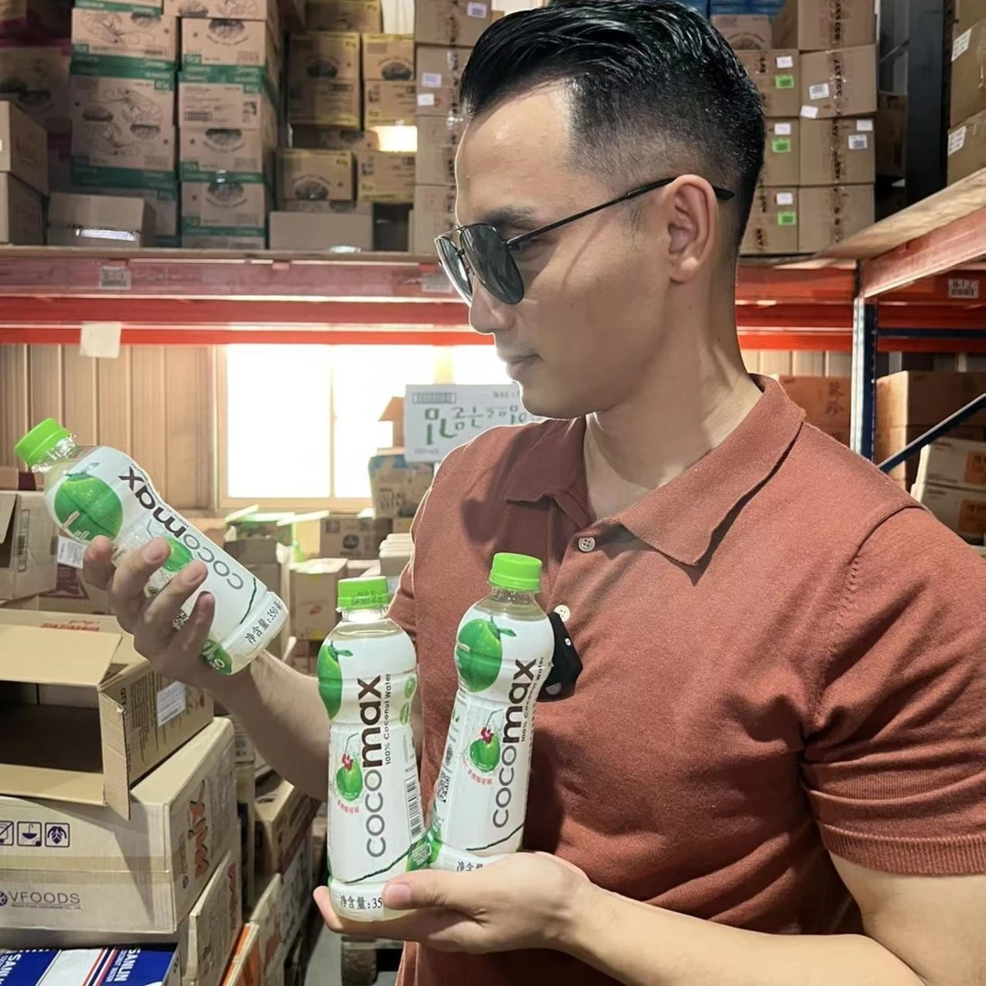 泰国进口Cocomax纯椰子水350ml*6瓶0脂NFC饮料孕期
