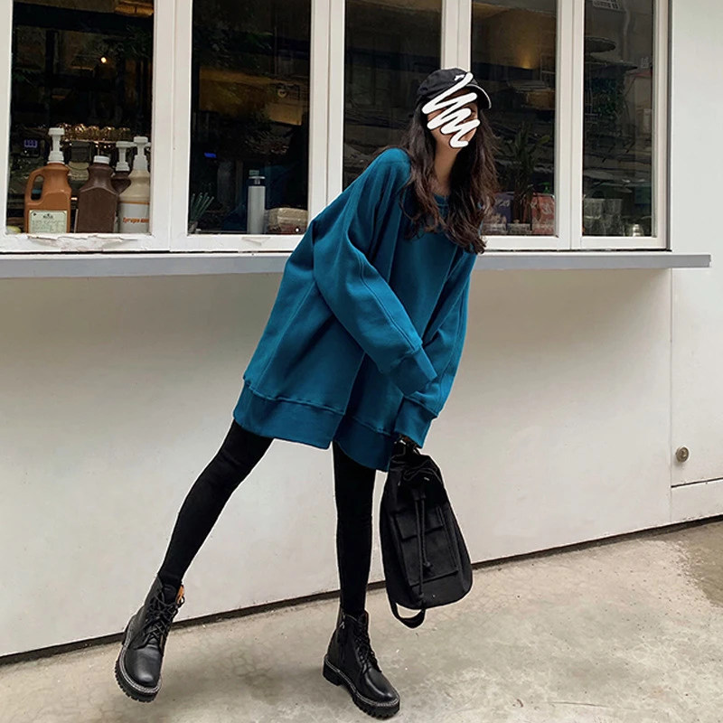 薄款宽松时尚2025年新款百搭气质韩版网红款下衣失踪ins潮卫衣女