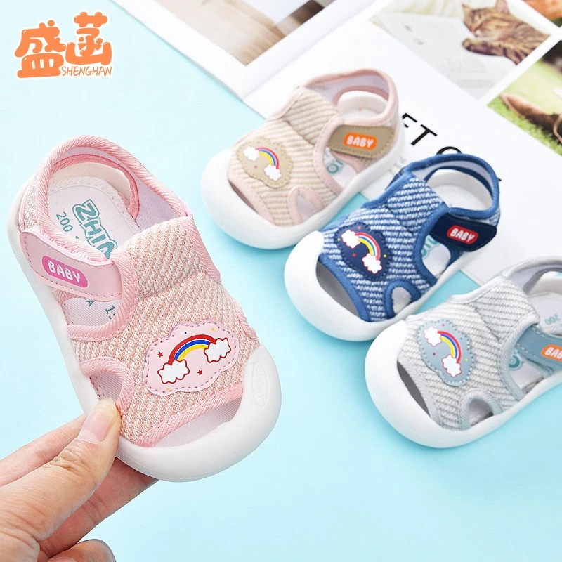 盛菡宝宝凉鞋学步鞋防滑透气婴幼儿步前鞋幼童夏季小童女童软底