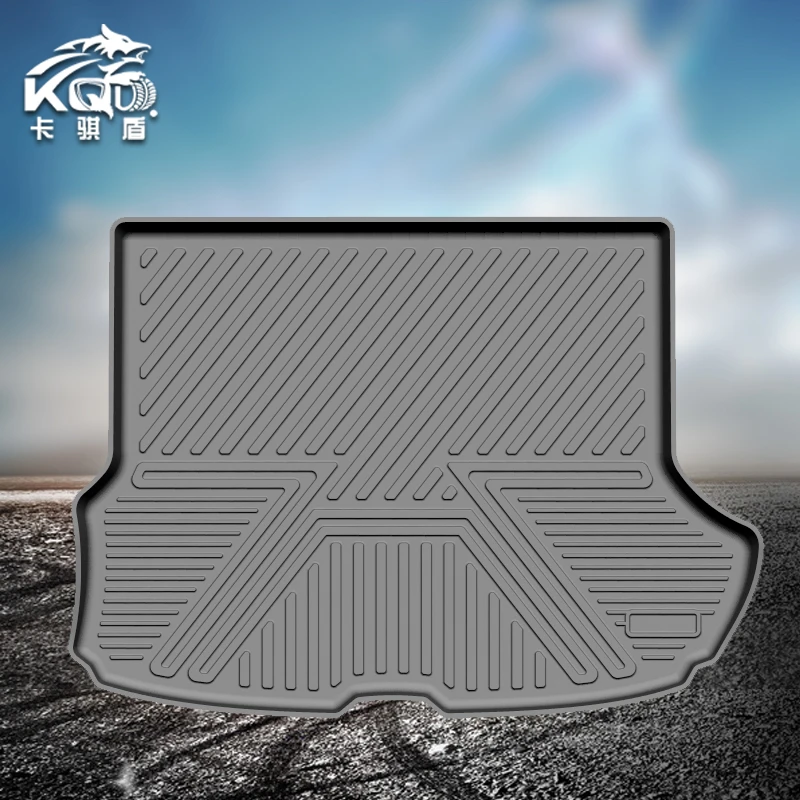专车专用TPE车垫卡骐盾尾箱垫后备箱垫和联系确认版本帕萨特脚垫