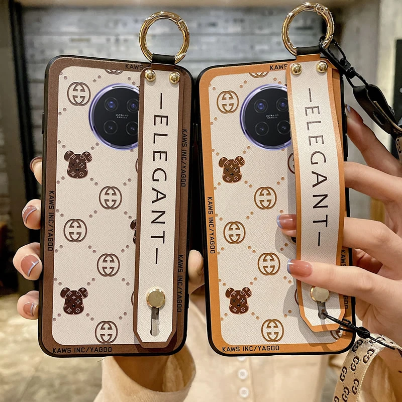 OPPO Reno Ace2手机壳网红潮牌PDHM00保护套软防摔斜挎腕带男女款