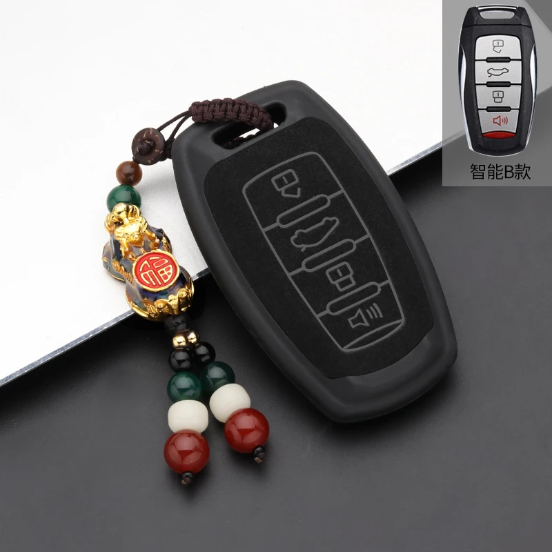 哈弗神兽钥匙套2022款长城哈佛h6车m6壳h2s扣f7大狗赤兔第三代包