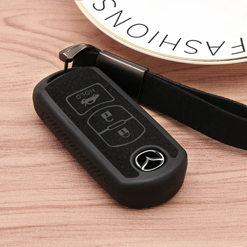 马自达3昂克赛拉钥匙套cx4汽车阿特兹扣cx5包睿翼星骋马6壳男专用