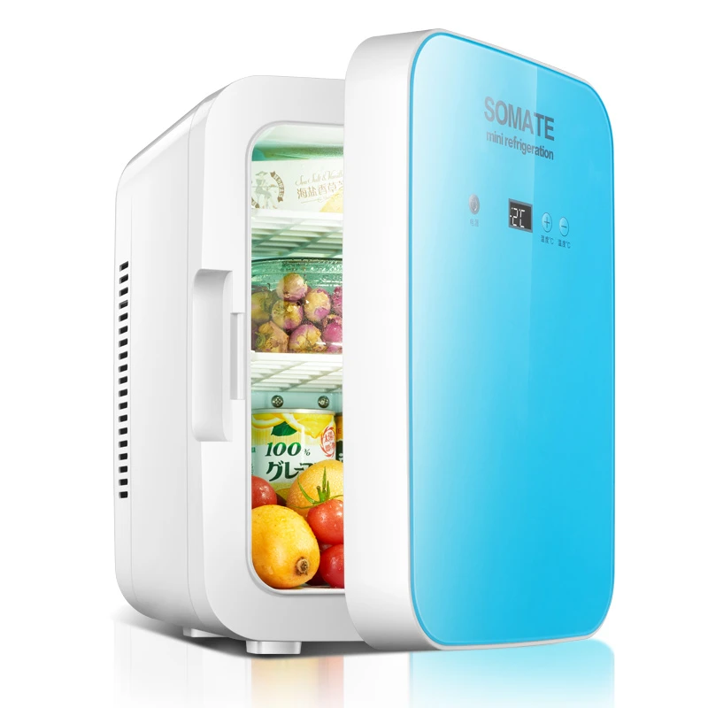 车载电子冷暖箱药品车家用小型家用宿舍迷你小冰箱化妆品冷藏箱
