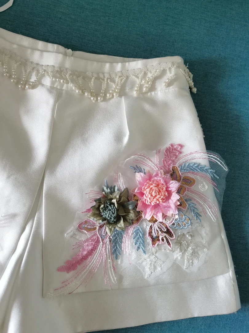 278号【DIY】四季鲜花浪漫立体百搭花朵补丁贴布
