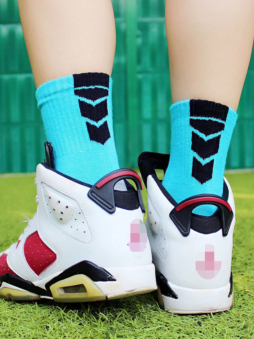 加厚毛巾底高棉专业儿童篮球袜子5-12岁青少年大码运动中筒推荐