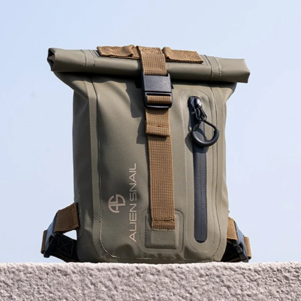 外星蜗牛防水腿包多功能摩托车摩旅骑行装备腰包骑士包户外迷彩