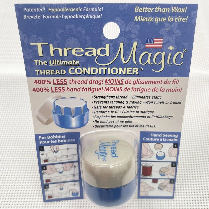 KS十字绣工具美国Thread Magic水溶性线蜡防打结起毛无需水洗方便