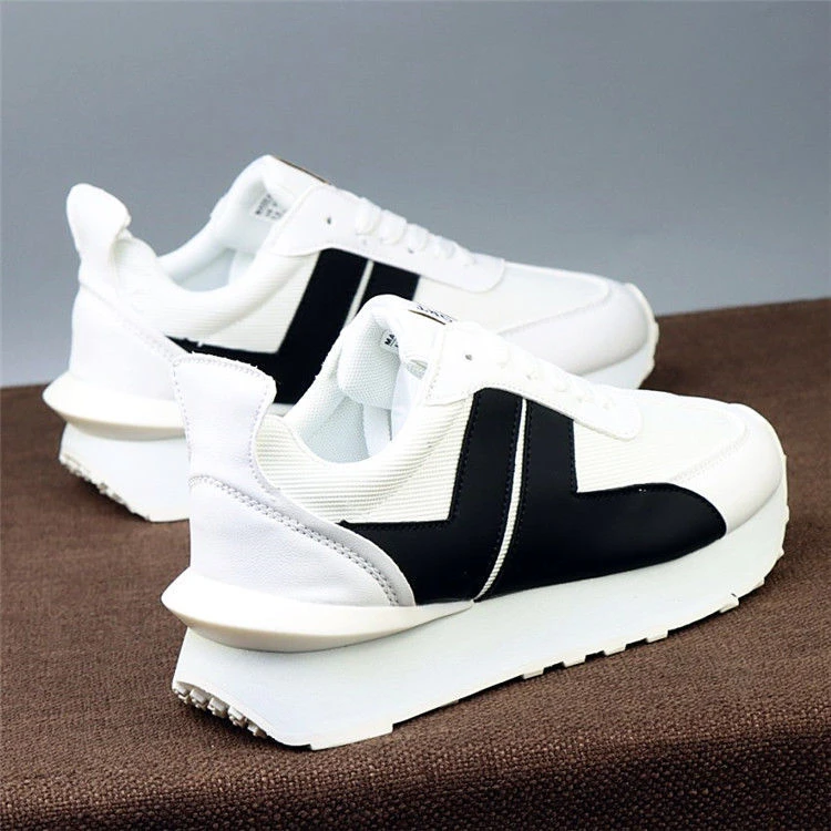 新款帆布阿甘鞋男2022年春季新款透气休闲运动鞋潮男鞋复古老爹鞋