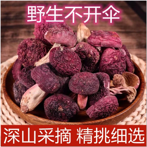 新货福建特产武夷山野生红菇红菌食材红菇干货煲汤滋补食用菌半斤
