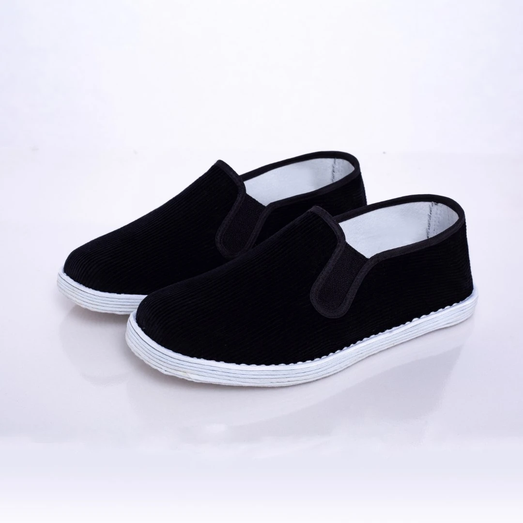 条绒男士四季鞋休闲透气吸汗千层底春秋布鞋工作鞋布底