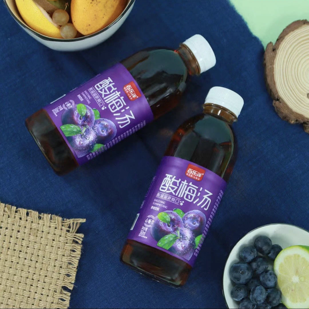 酸梅汤【粉丝浮力】果味饮料解渴冰镇新鲜夏天饮品360ml A
