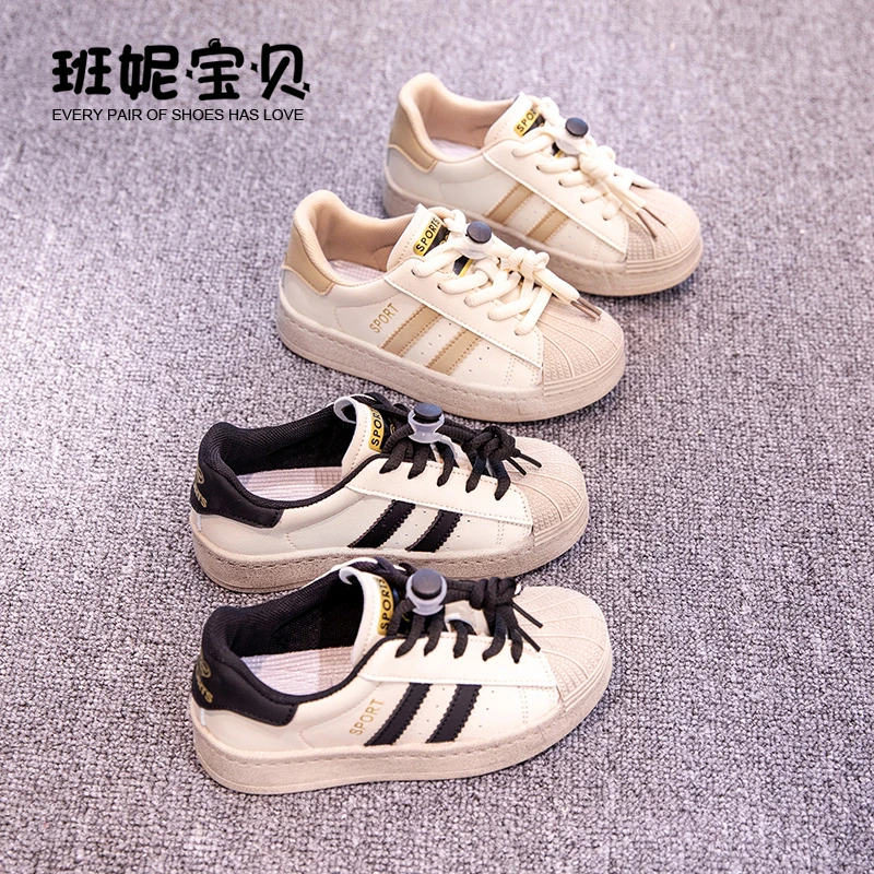 春秋季新款潮男女童网红运动板鞋A138