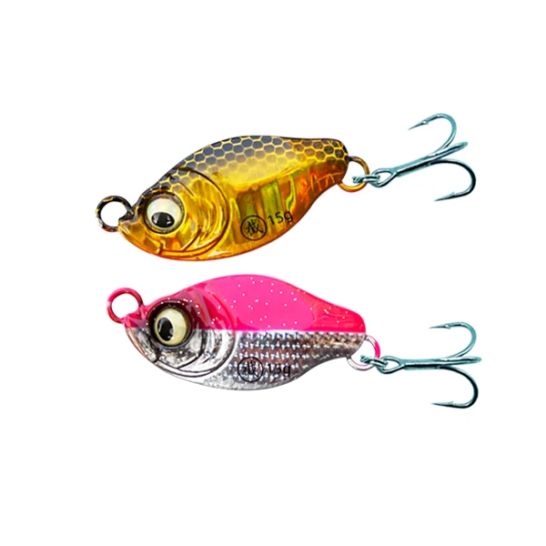 致远路亚截余小胖传统铁板路亚饵片状适口性