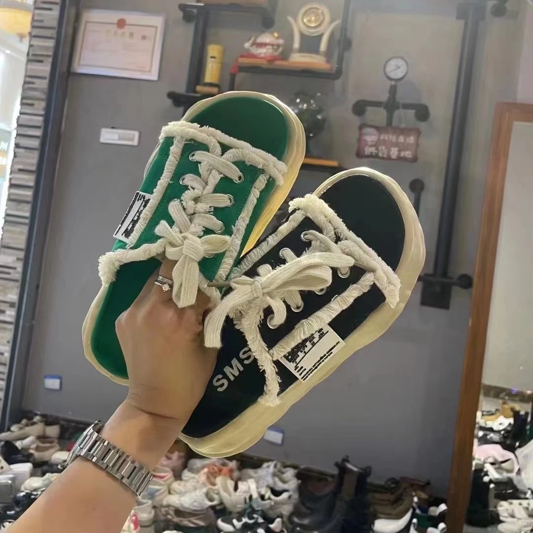 洋气低帮女鞋上脚好528-1夏款厚底饼干鞋低帮韩版英伦风厚底鞋