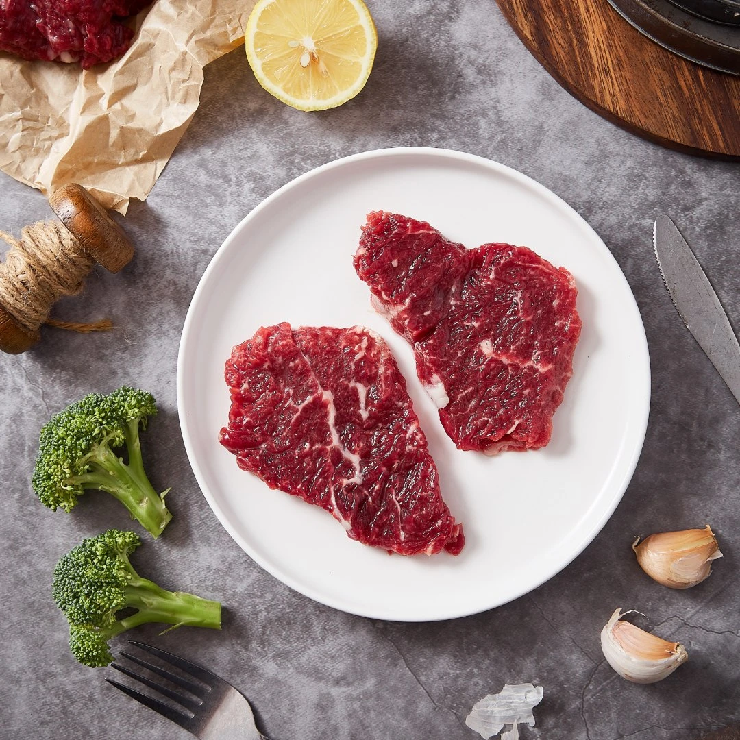 杏花吴记牛排新鲜原切腌制新鲜屠宰非冷冻牛肉火锅食材牛扒 500g
