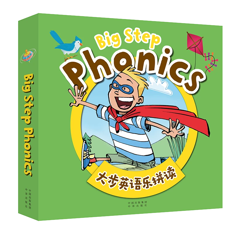 大步英语乐拼读BigStepPhonics学习故事入门阅读幼小衔接出版社