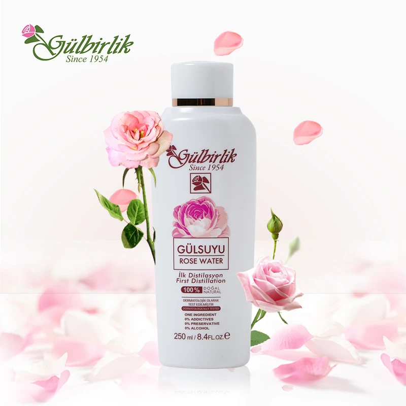 阿布专属一次蒸馏土耳其古伯丽Gulbirlik玫瑰水纯露补水亮肤250ml