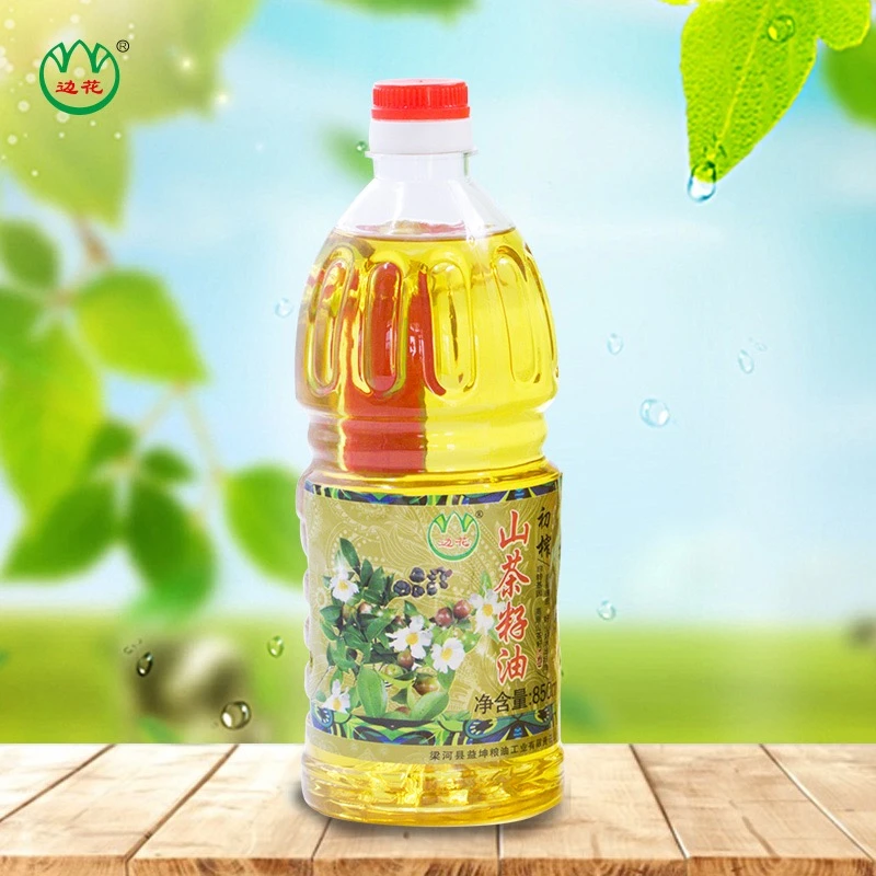 边花山茶籽油冷榨山茶油梁河边花山茶籽油 850ML