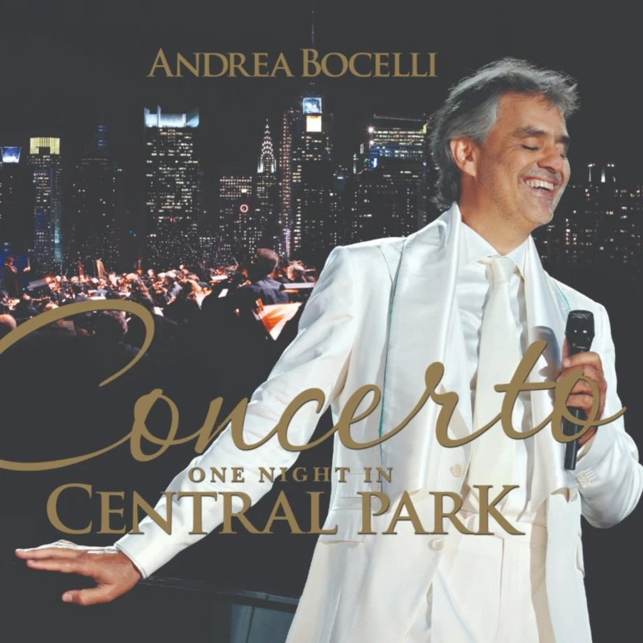 【环球古典】安德烈波切利《纽约中央公园演唱会》DVD Andrea Bocelli