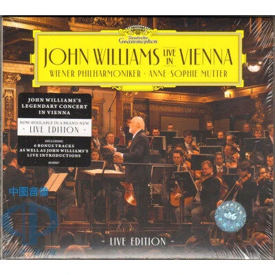 【原装进口】约翰·威廉姆斯在维也纳现场 电影配乐 欧版2CD正版唱片