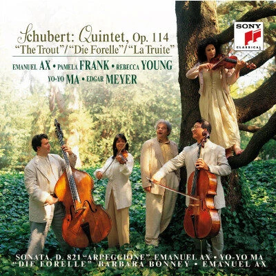 【大师系列-16】马友友《舒伯特：鳟鱼五重奏 阿佩乔尼奏鸣曲》CD 古典