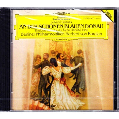 【原装进口】DG公司·约翰·施特劳斯《蓝色多瑙河 》CD 卡拉扬