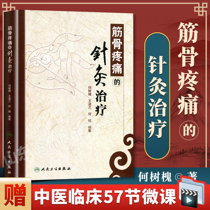正版 筋骨疼痛的针灸治疗 何树槐 中医学 人民卫生出版社 中医临