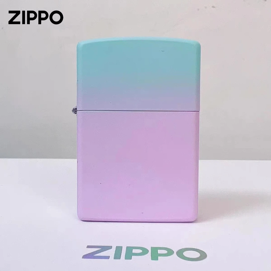 官版zippo芝宝原装打火机 无界焕色梦境手工哑漆渐变防风TC9801LQ