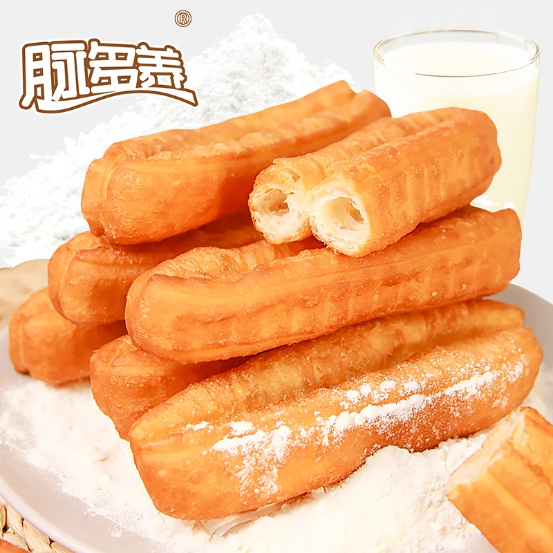 脉多养炸油条自发粉脆皮家常做法自发小麦粉油炸酥脆朵家美食