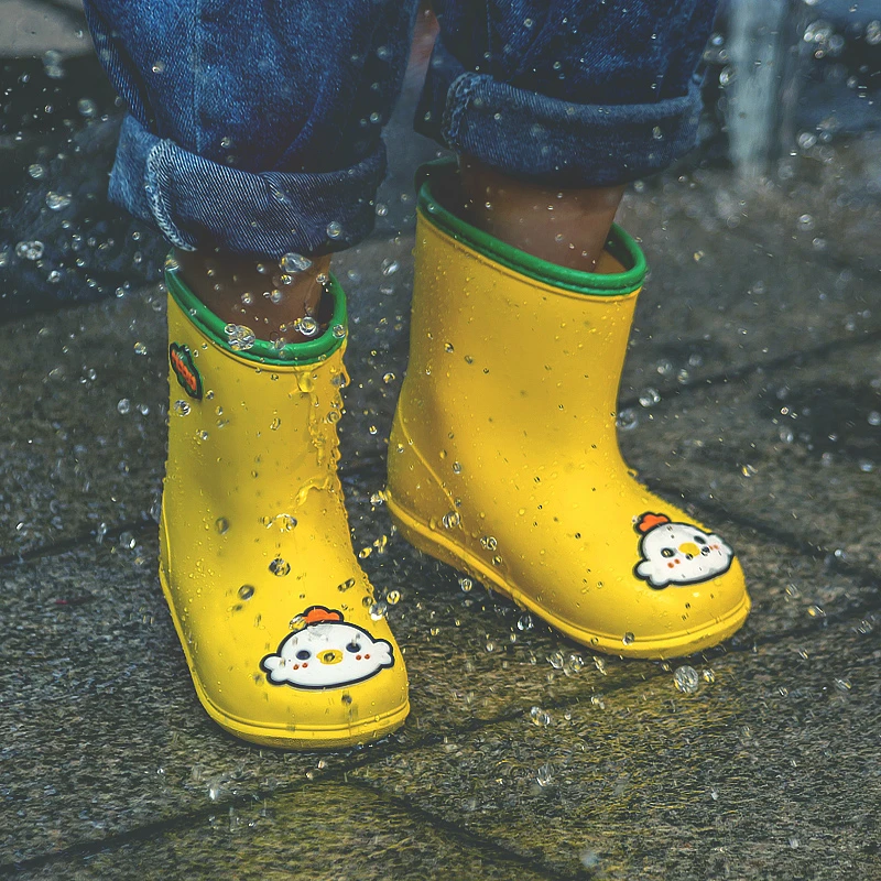 幸福玛丽宝宝雨靴防滑柔软1-3岁4幼儿园儿童雨鞋
