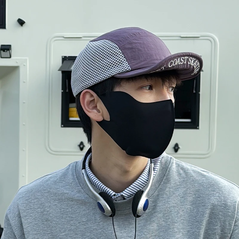 Jodhat速干棒球帽夏季户外短沿五片帽子女网眼透气防晒鸭舌帽男士