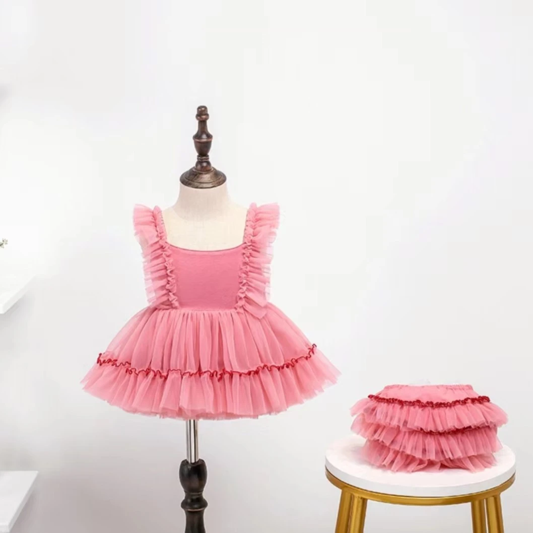 O原创新款tutu裙2代连衣裙西班牙童装宝宝生日礼蓬蓬裙