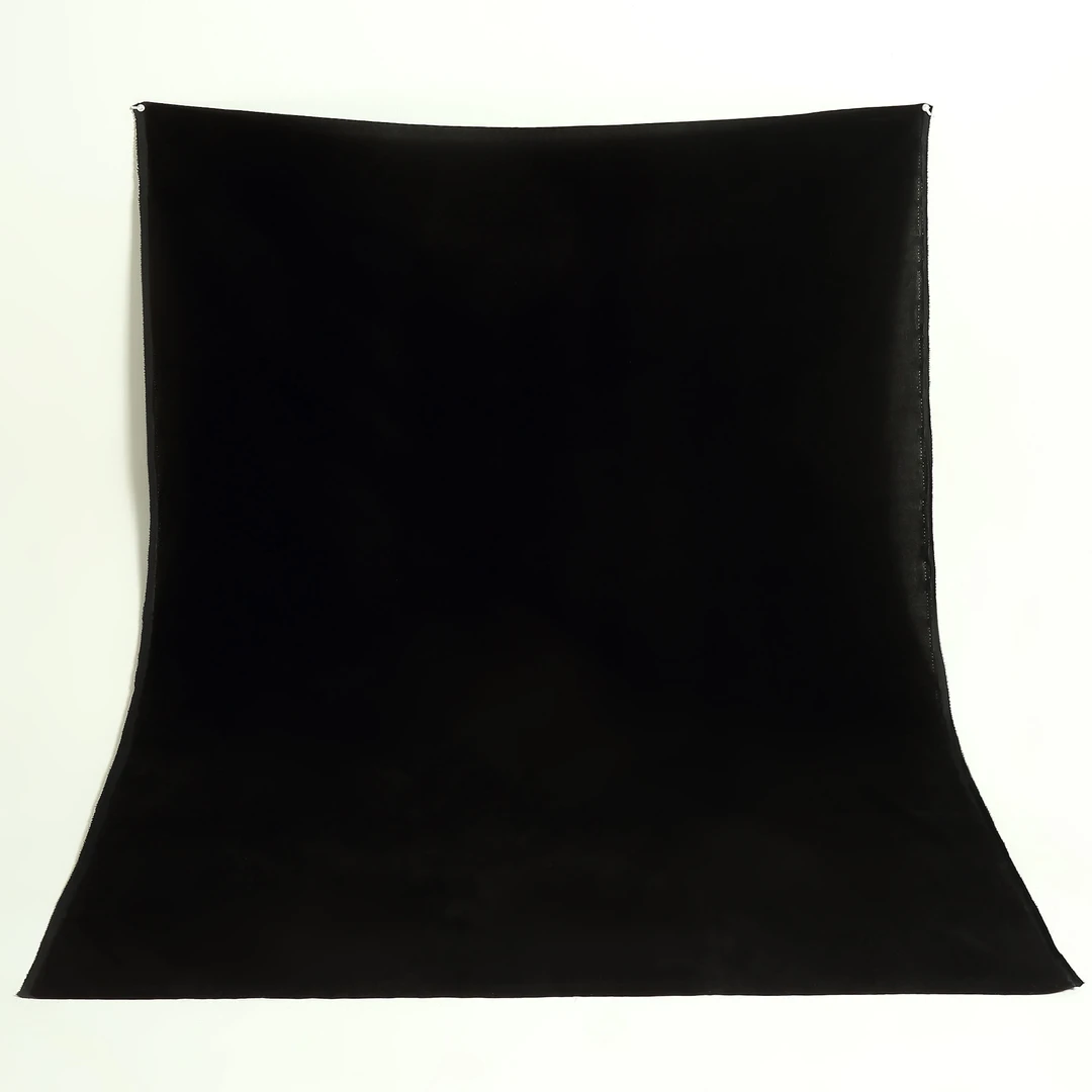 黑色植绒背景布 简约墙纸墙布室内布艺