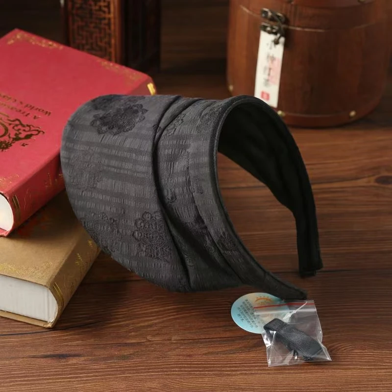 真丝桑蚕丝香云纱帽子空顶防晒防紫外线