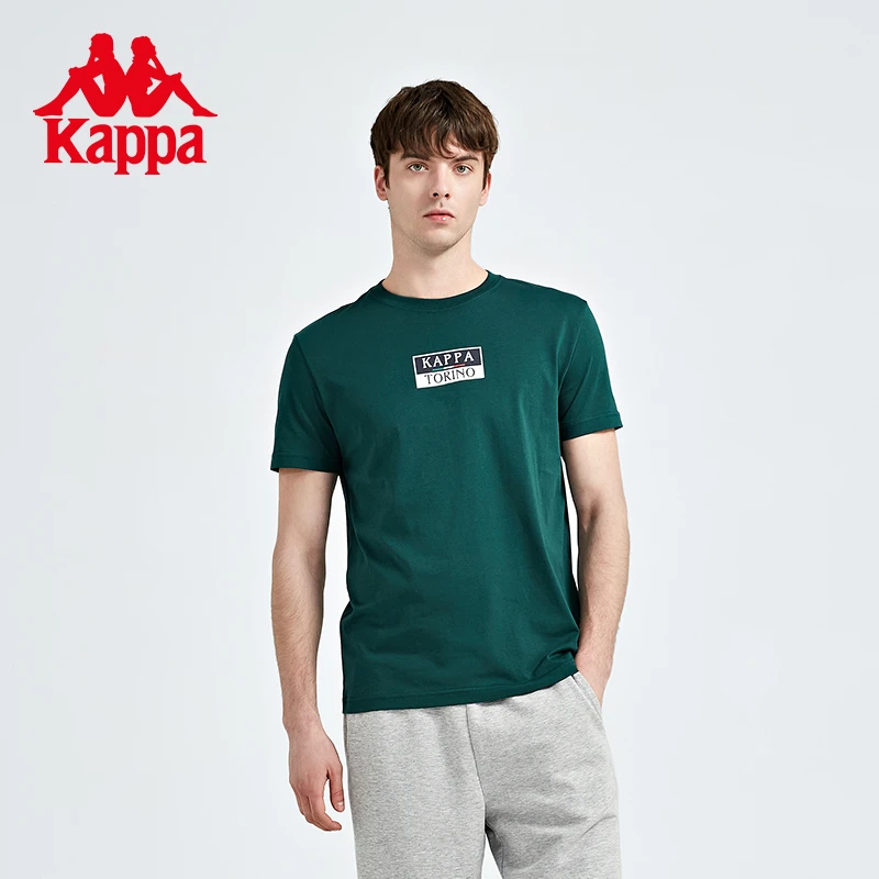 《冰爽棉-凉感+》Kappa卡帕短袖运动T恤半袖圆领上衣K0C32TD15