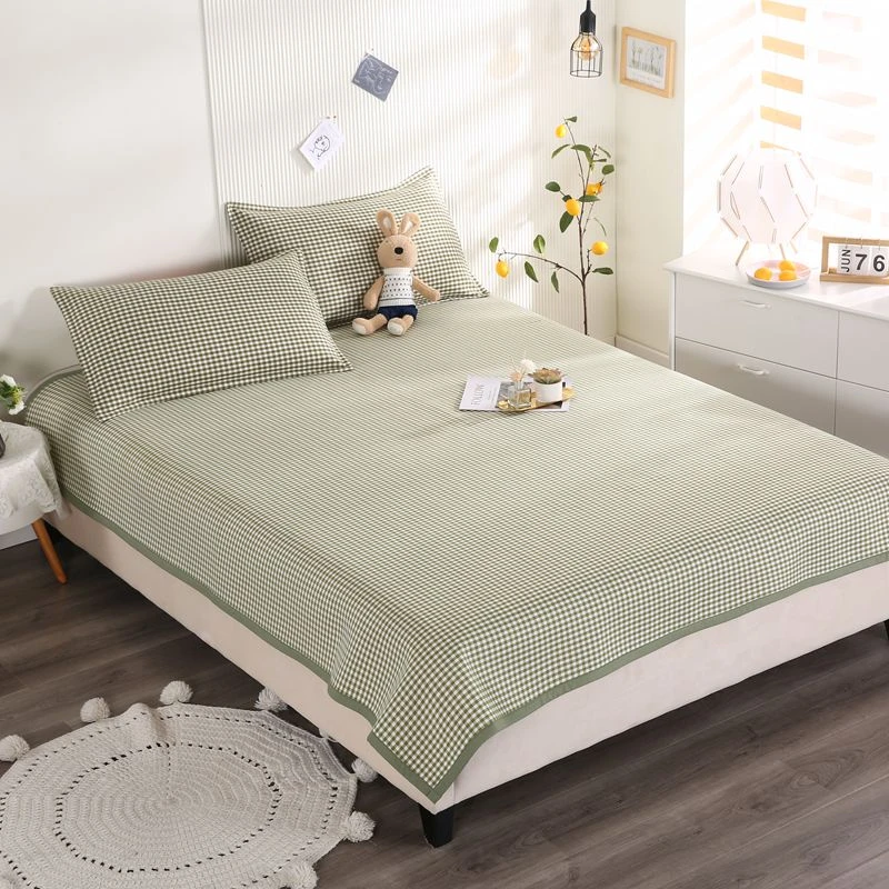 竹纤维凉席夏季吸汗透气儿童凉席婴儿床凉席成人席子空调席可机洗