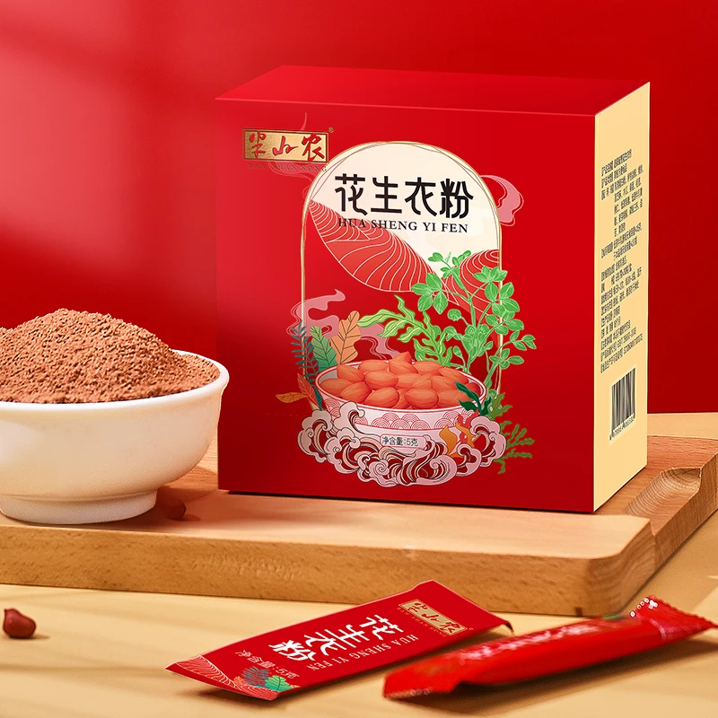 半山农 红皮花生衣粉150g 花生衣片红皮破壁磨粉可搭原材料营养