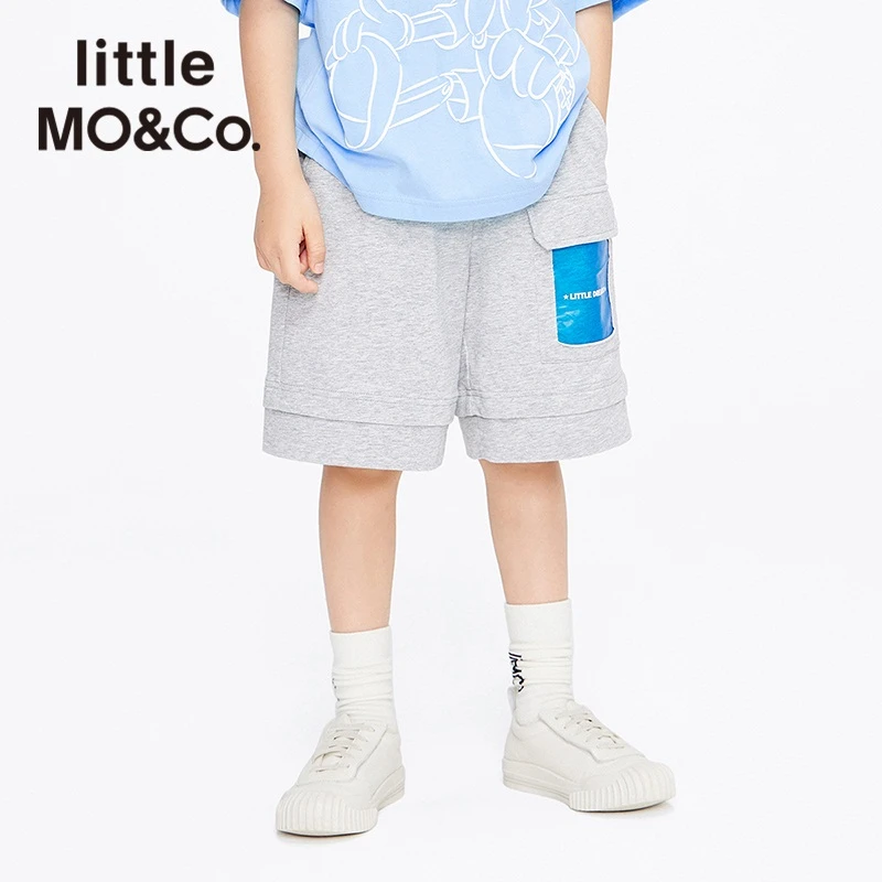 [防蚊裤]little moco童装宽松短裤夏季舒适薄款休闲裤#KBB2SOT047