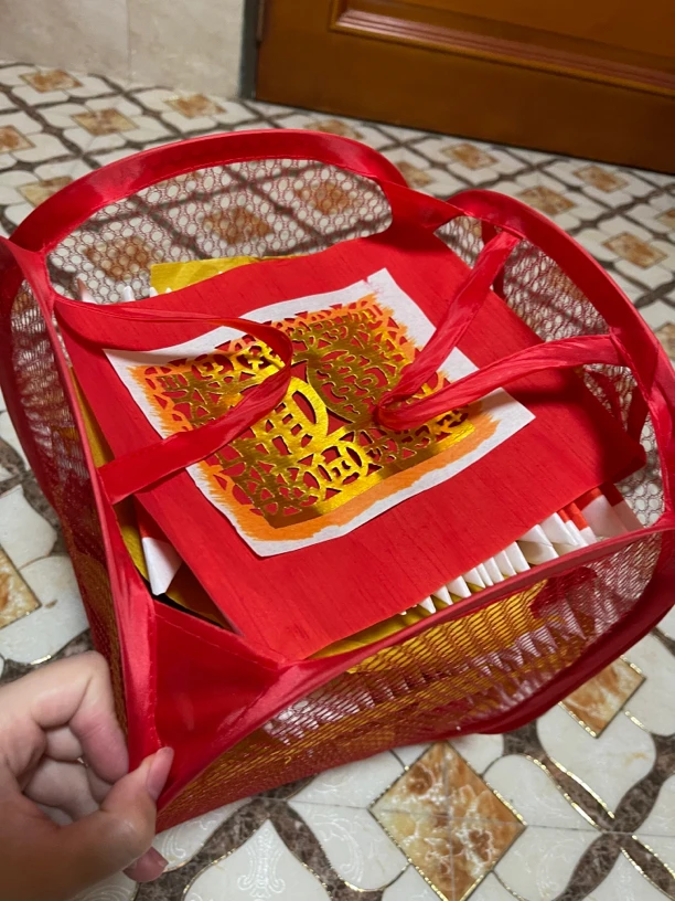 清姐同款大金纸作收纳袋发2个