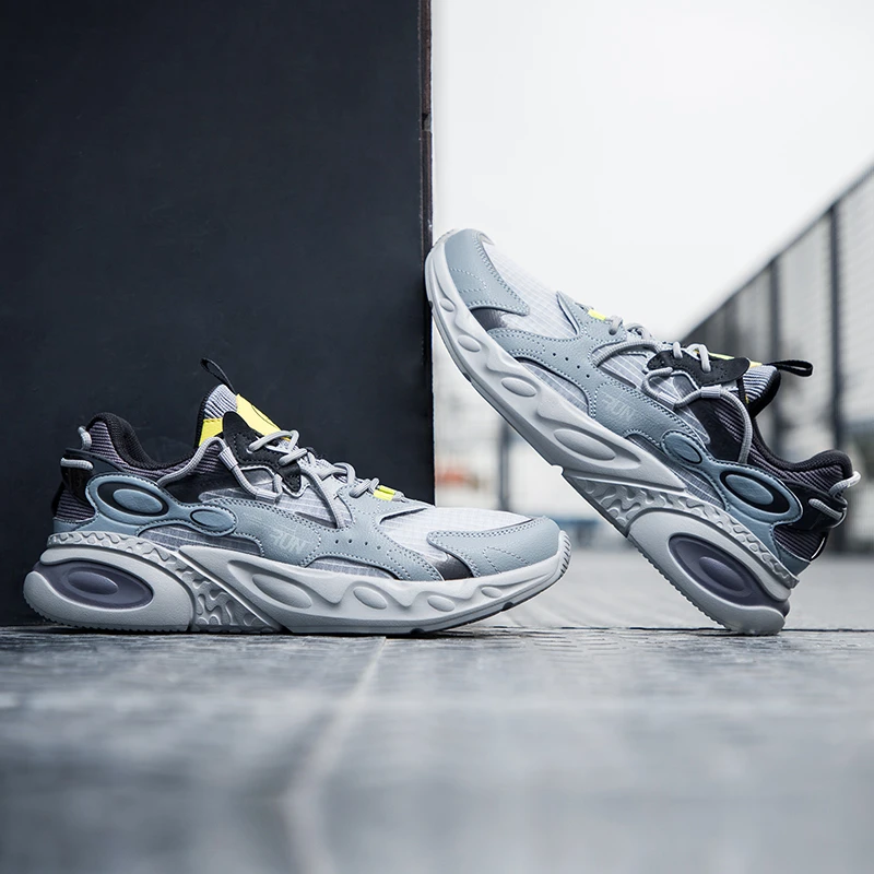 361°龙眸SE男春款潮流百搭新款网面透气跑步鞋运动鞋672122219F