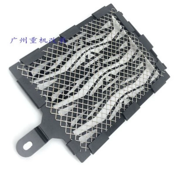 新款适用宝马R1250GS/ADV专用改装水箱保护网 导流散热铝合金护罩