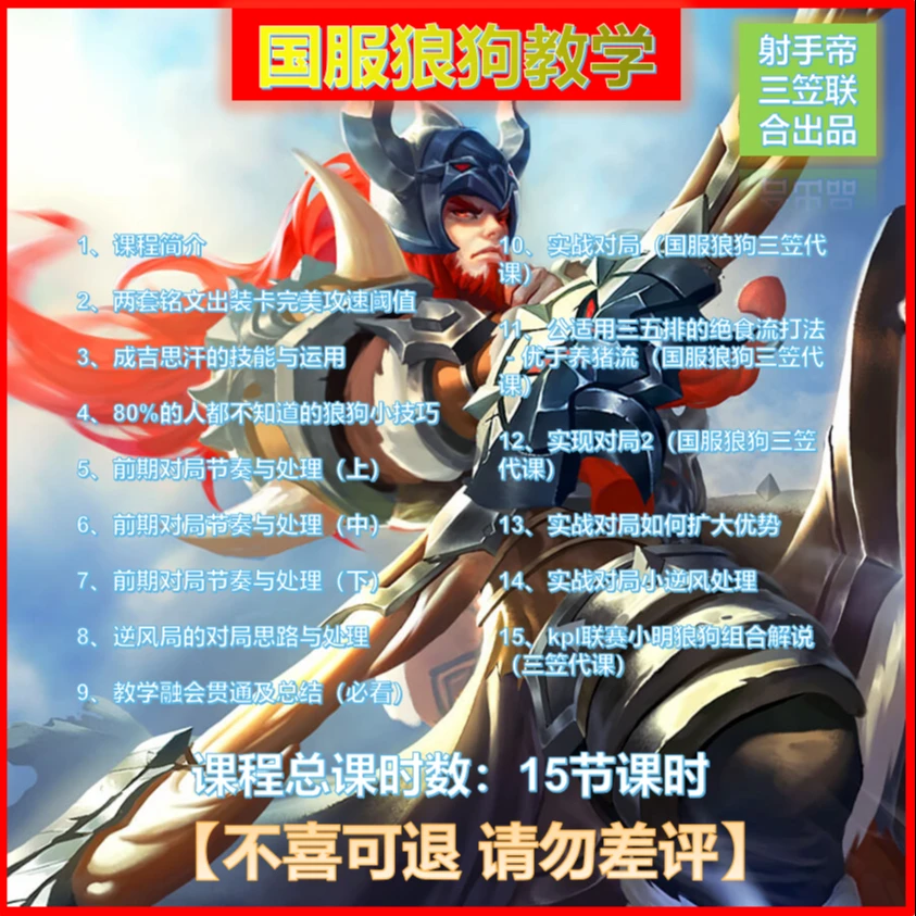 【射手帝出品】王者荣耀发育路意识节奏进阶教学