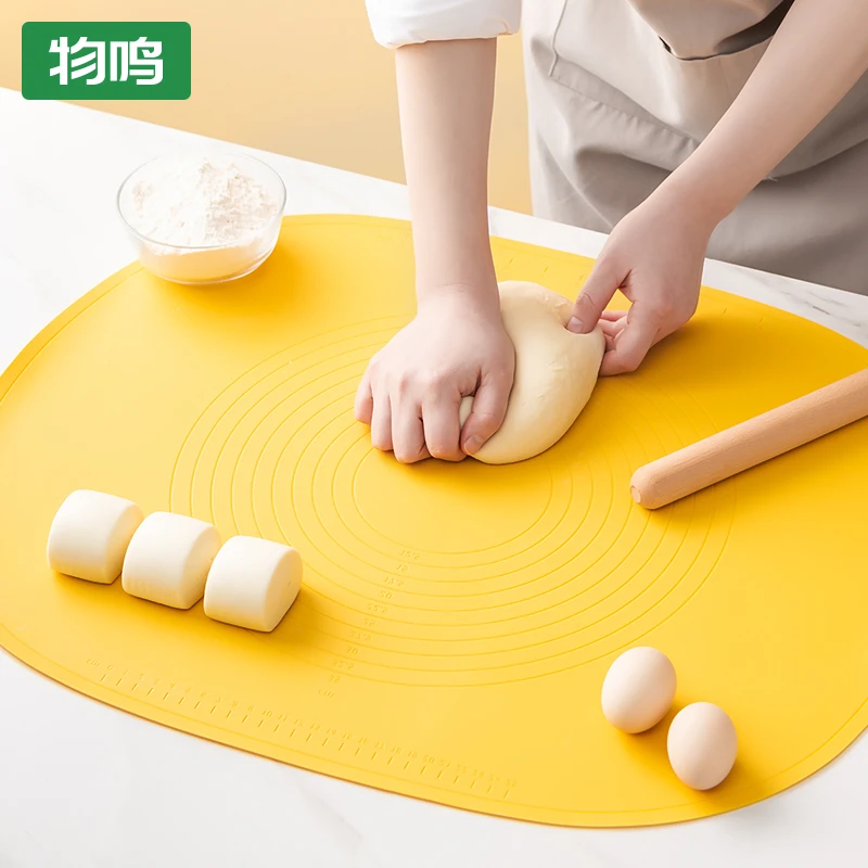 硅胶揉面垫家用食品级无味面粉垫大号防滑不沾面板加厚烘焙面包垫