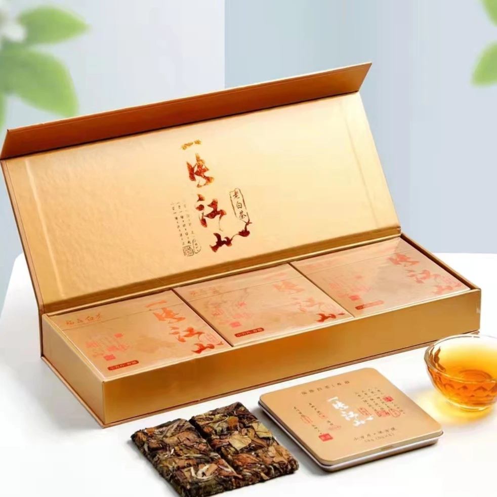 【3号茶仓】福鼎白茶太姥山老白茶2016年一片江山寿眉小饼干180克