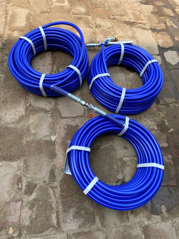 喷涂机管子，双钢丝