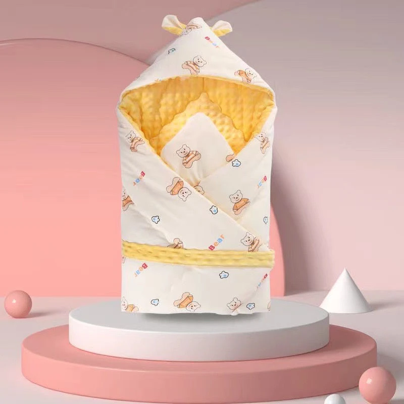 秋冬款包被豆豆绒安抚包被冬季加厚包被