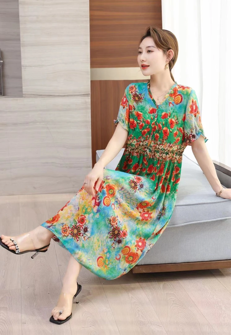 杭州孟茹推荐气质韩版显瘦连衣裙