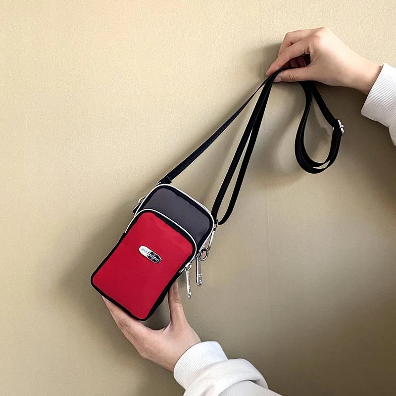 （8983）牛津布小巧手机包女斜挎帆布妈妈包女士单肩包散步手腕包