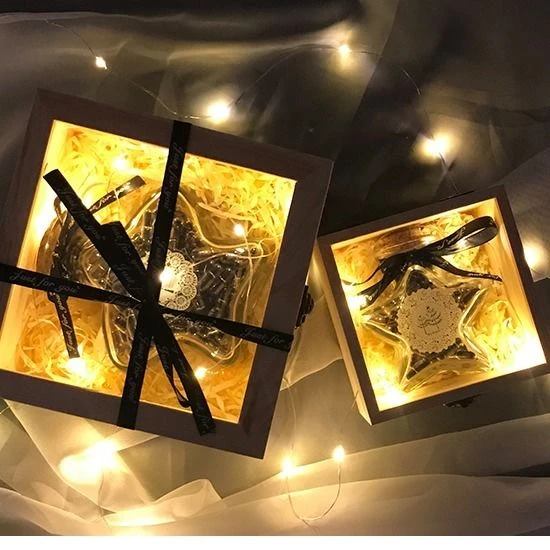 七夕礼物diy手工许愿星瓶胶囊情书送女友男友生日情人节精致礼物